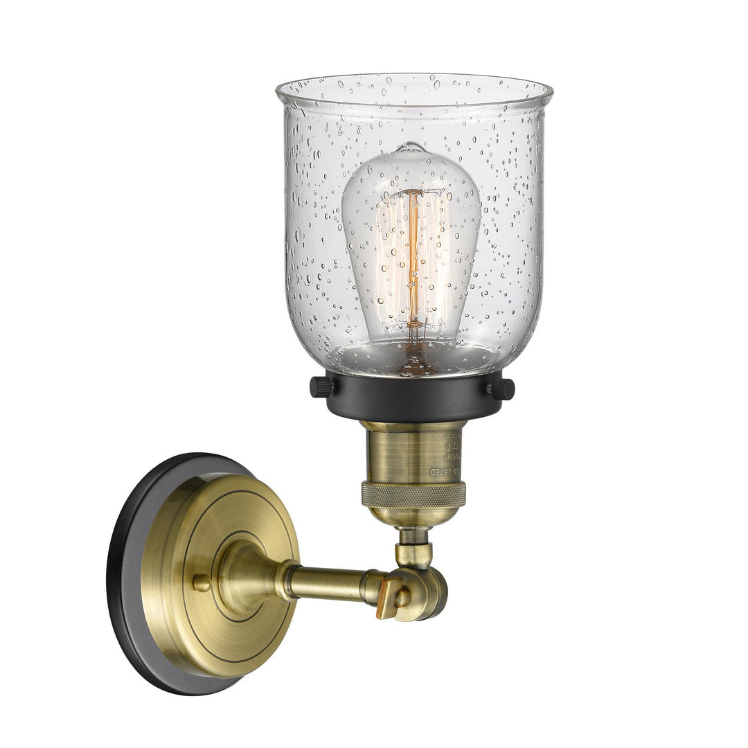 Innovations Franklin Restoration 203BP-ABBK-G54 Wall Sconce Light - Antique Brass