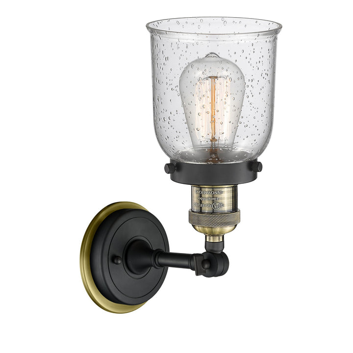 Innovations Franklin Restoration 203BP-BABAB-G54 Wall Sconce Light - Black Antique Brass