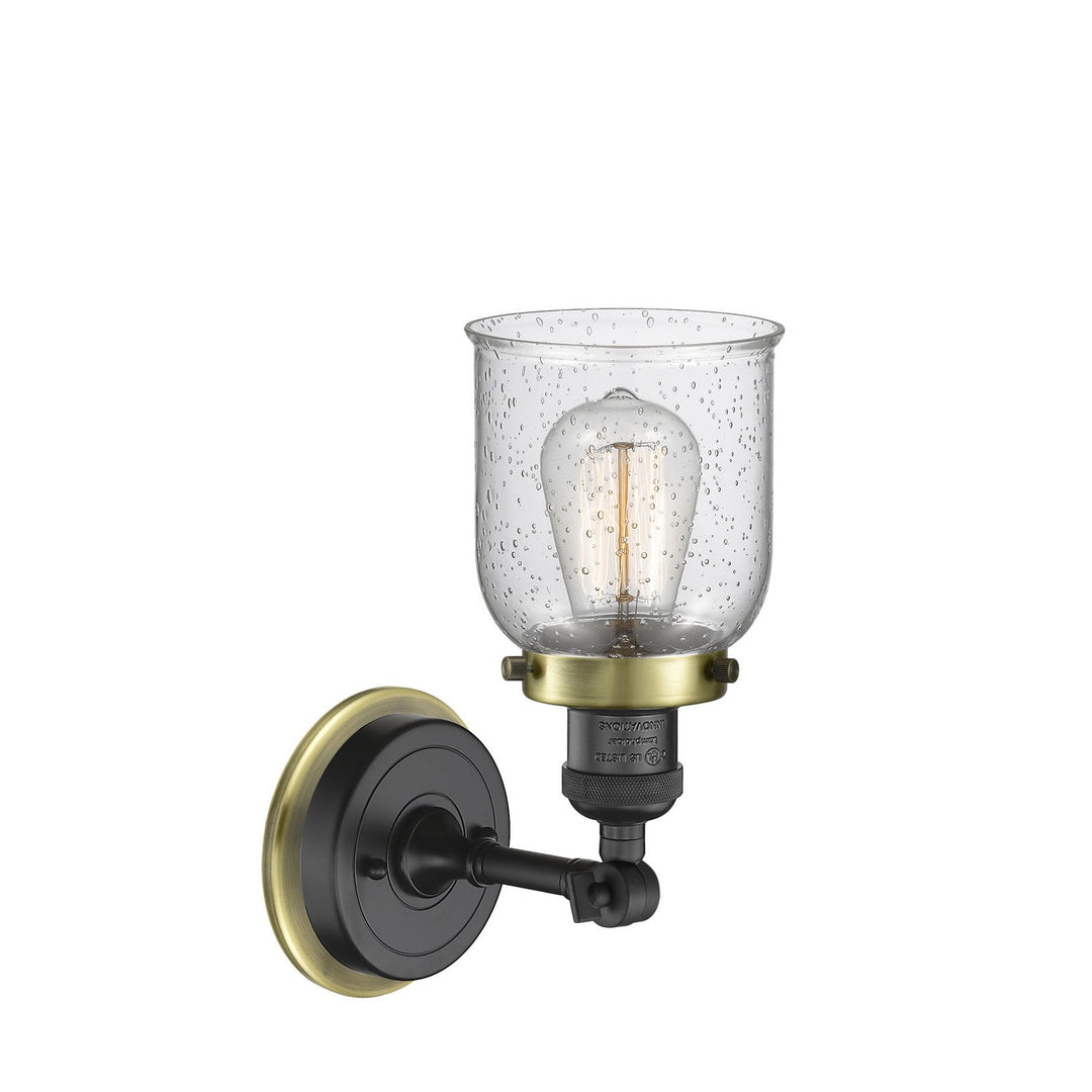 Innovations Franklin Restoration 203BP-BKAB-G54 Wall Sconce Light - Matte Black