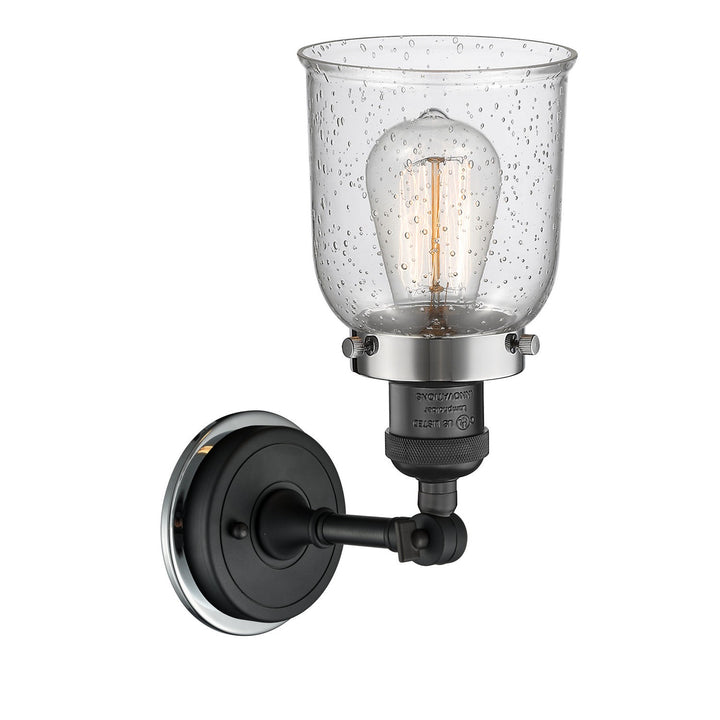 Innovations Franklin Restoration 203BP-BKPC-G54 Wall Sconce Light - Black Antique Brass