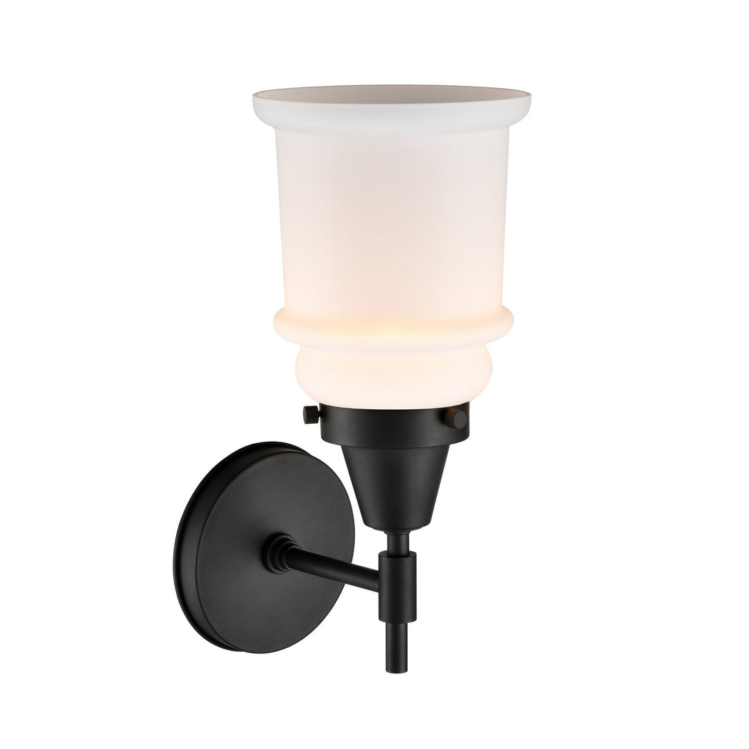 Innovations Caden 447-1W-BK-G181-LED Wall Sconce Light - Matte Black
