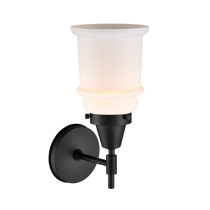 Innovations Caden 447-1W-BK-G181-LED Wall Sconce Light - Matte Black