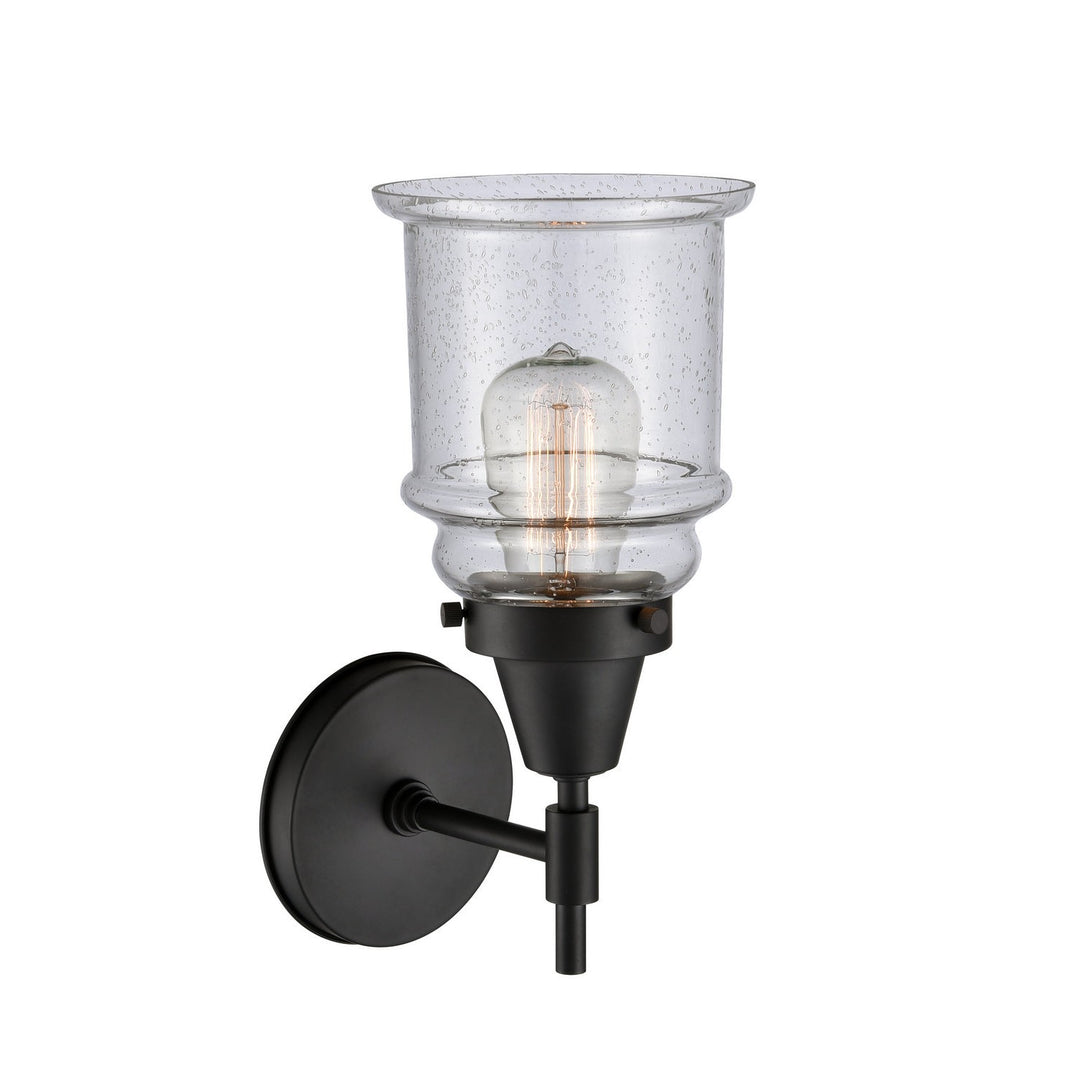 Innovations Caden 447-1W-BK-G184-LED Wall Sconce Light - Matte Black