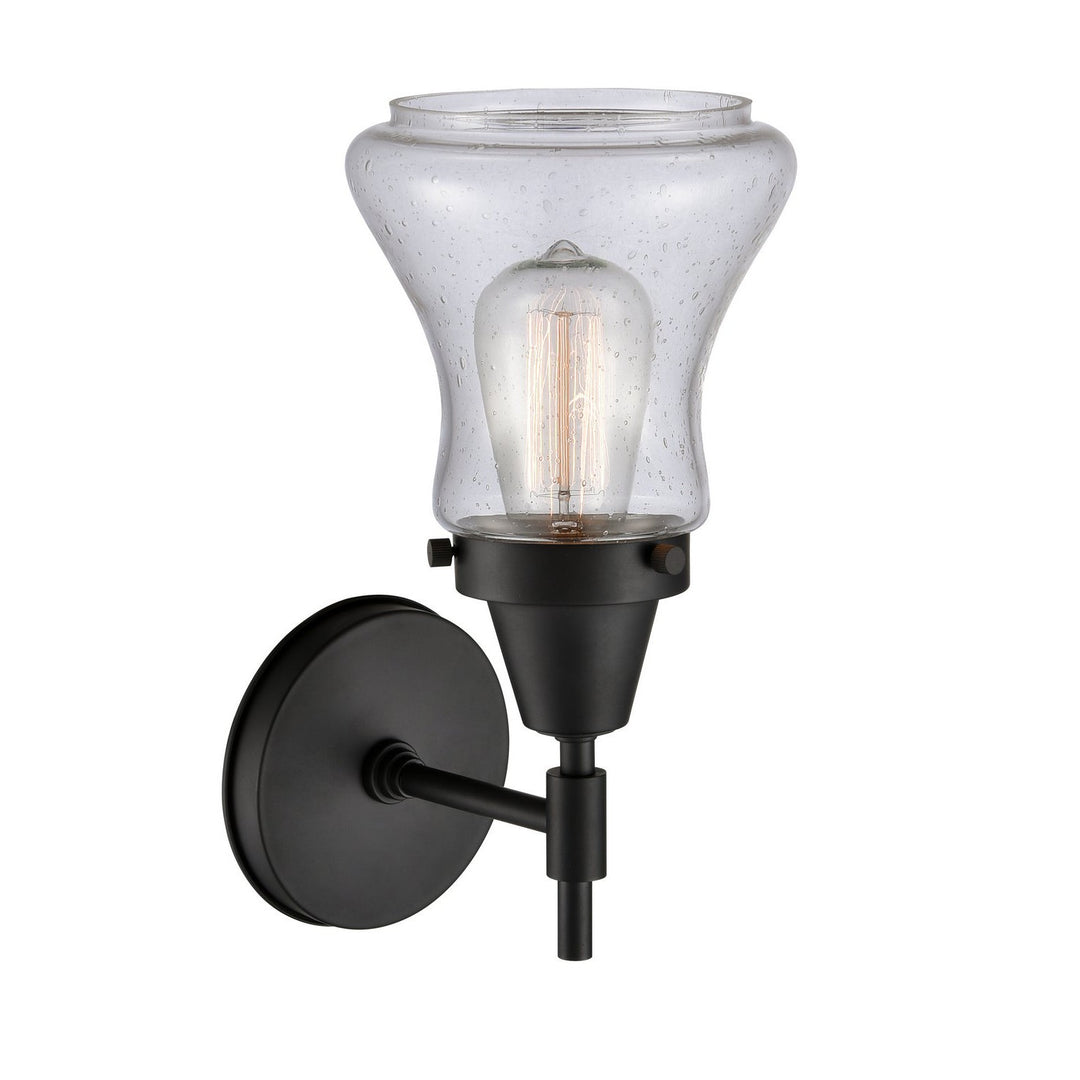 Innovations Caden 447-1W-BK-G194 Wall Sconce Light - Matte Black