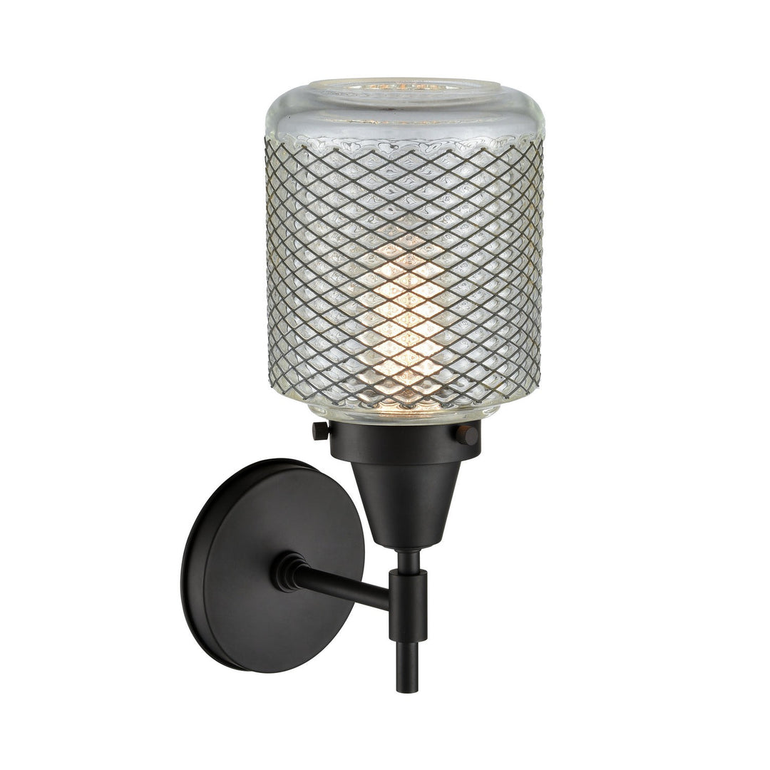 Innovations Caden 447-1W-BK-G262 Wall Sconce Light - Matte Black