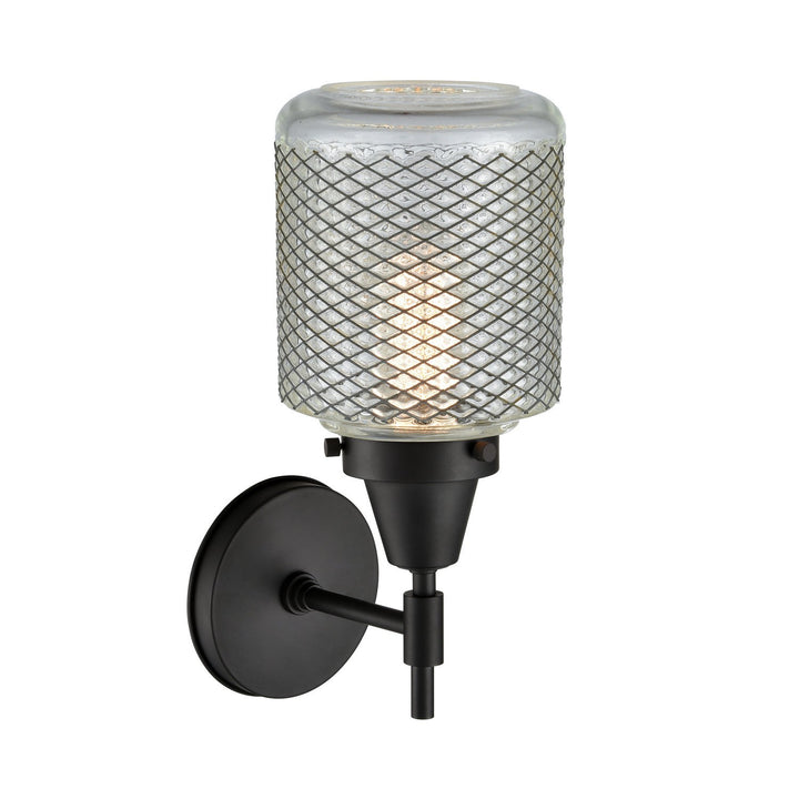 Innovations Caden 447-1W-BK-G262 Wall Sconce Light - Matte Black