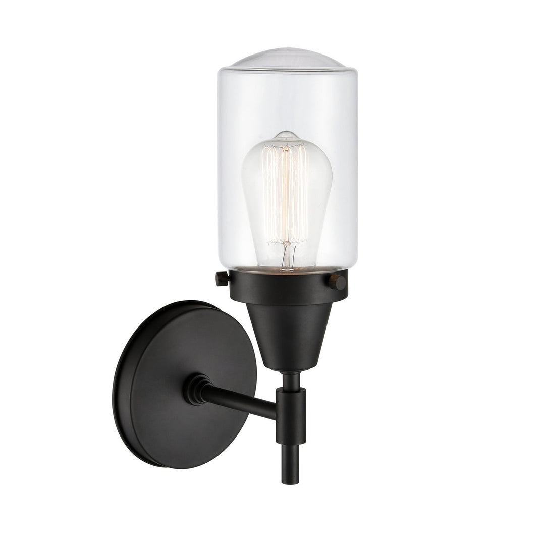 Innovations Caden 447-1W-BK-G312 Wall Sconce Light - Matte Black