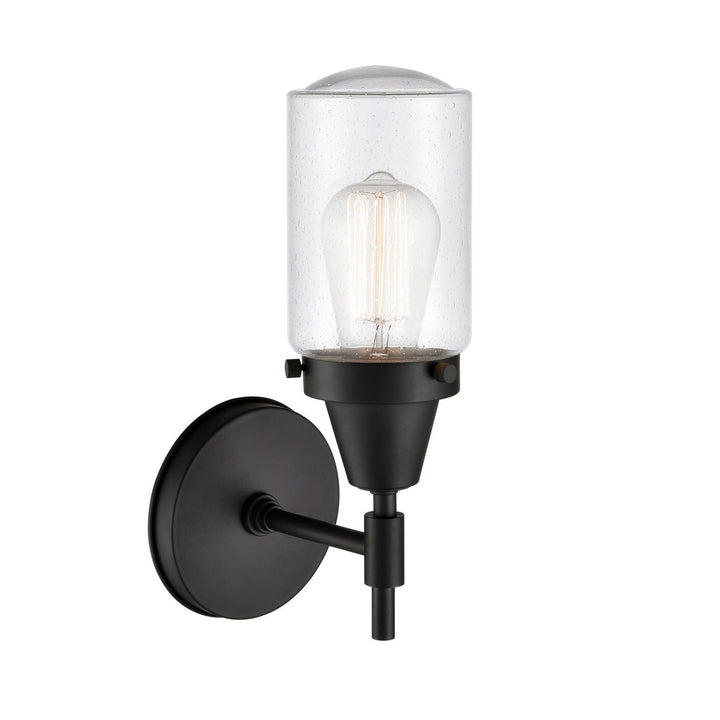 Innovations Caden 447-1W-BK-G314 Wall Sconce Light - Matte Black