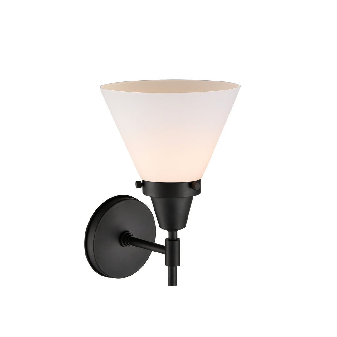 Innovations Caden 447-1W-BK-G41-LED Wall Sconce Light - Matte Black