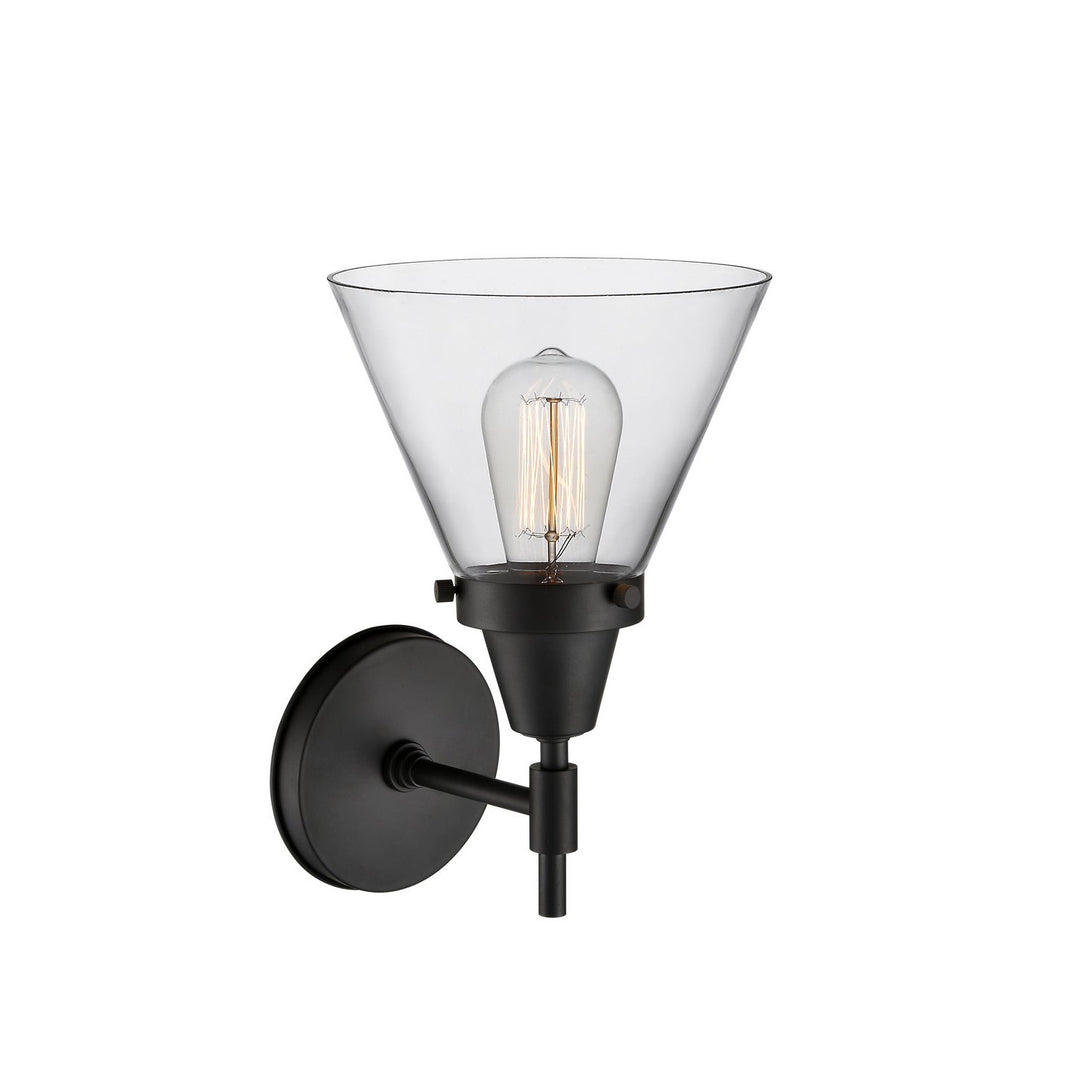 Innovations Caden 447-1W-BK-G42 Wall Sconce Light - Matte Black