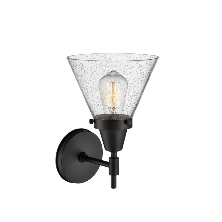 Innovations Caden 447-1W-BK-G44-LED Wall Sconce Light - Matte Black