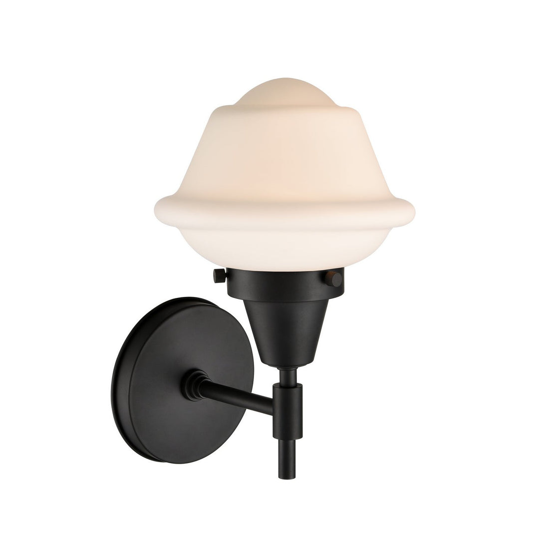 Innovations Caden 447-1W-BK-G531 Wall Sconce Light - Matte Black