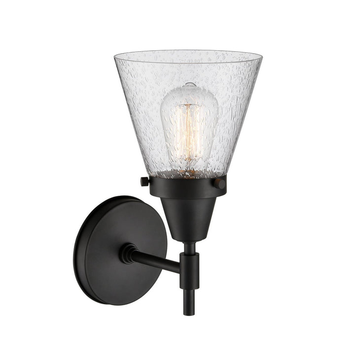 Innovations Caden 447-1W-BK-G64 Wall Sconce Light - Matte Black