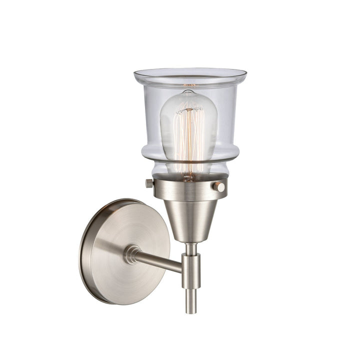 Innovations Caden 447-1W-SN-G182S Wall Sconce Light - Satin Nickel