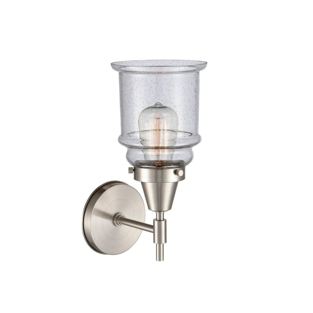 Innovations Caden 447-1W-SN-G184-LED Wall Sconce Light - Satin Nickel