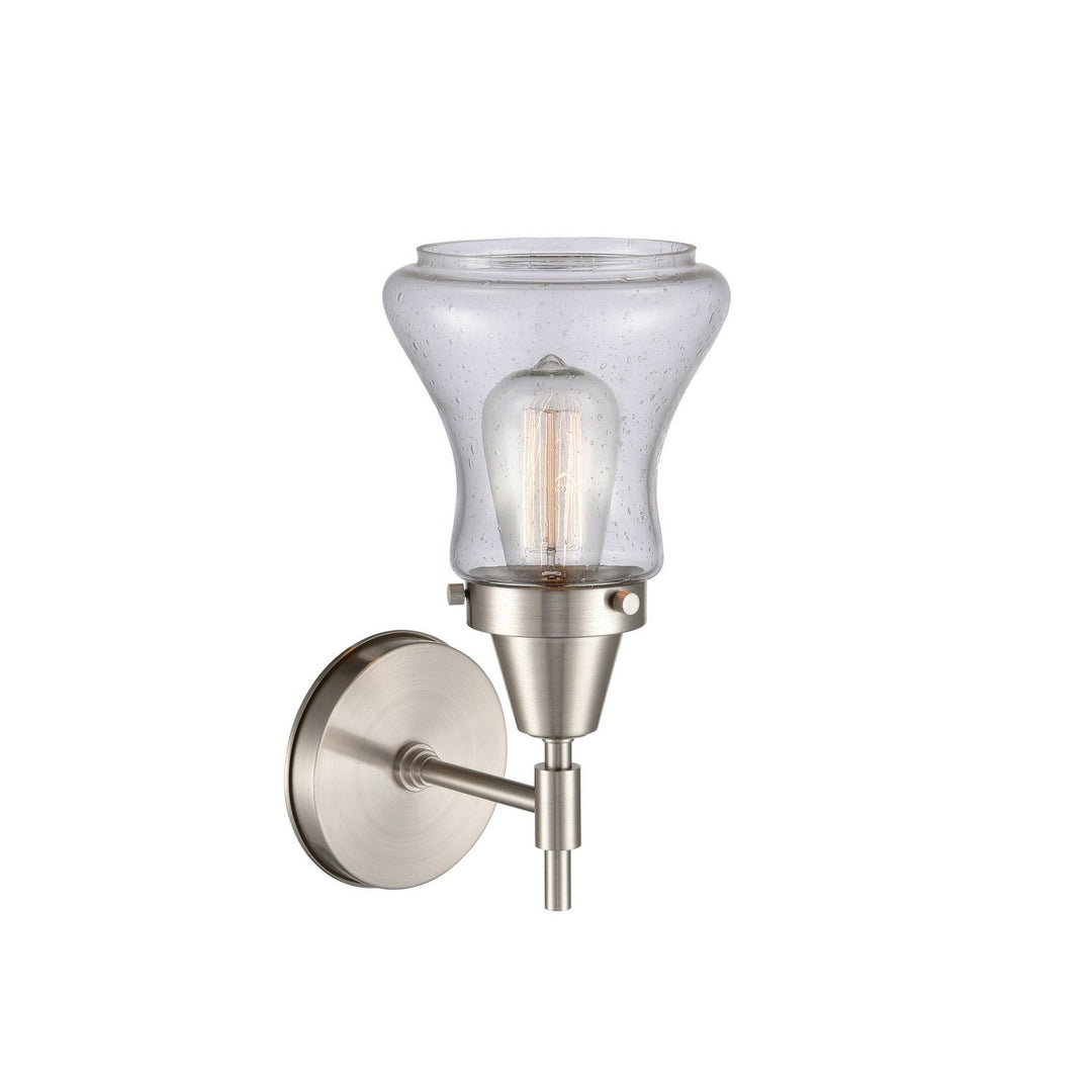 Innovations Caden 447-1W-SN-G194 Wall Sconce Light - Satin Nickel
