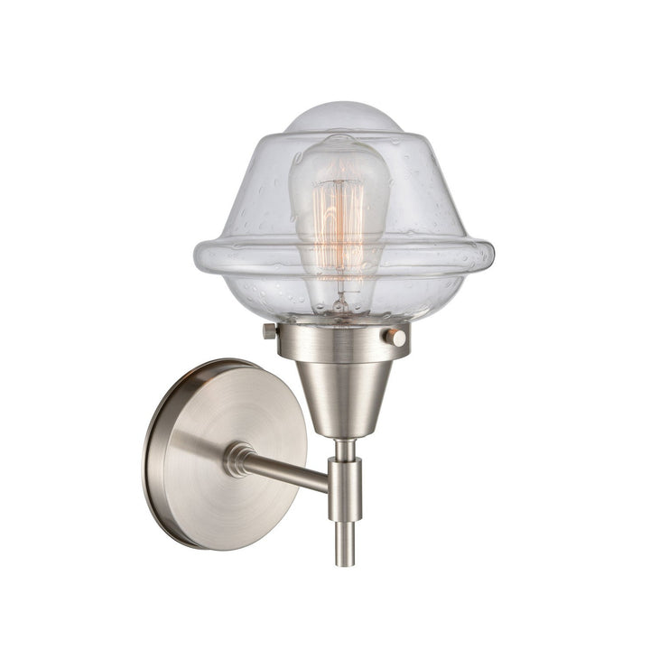 Innovations Caden 447-1W-SN-G534-LED Wall Sconce Light - Satin Nickel