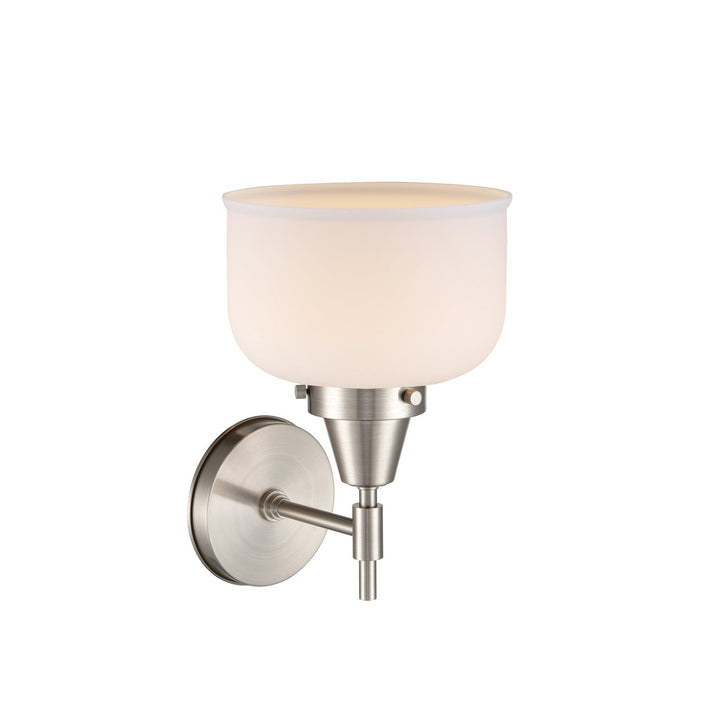 Innovations Caden 447-1W-SN-G71-LED Wall Sconce Light - Satin Nickel