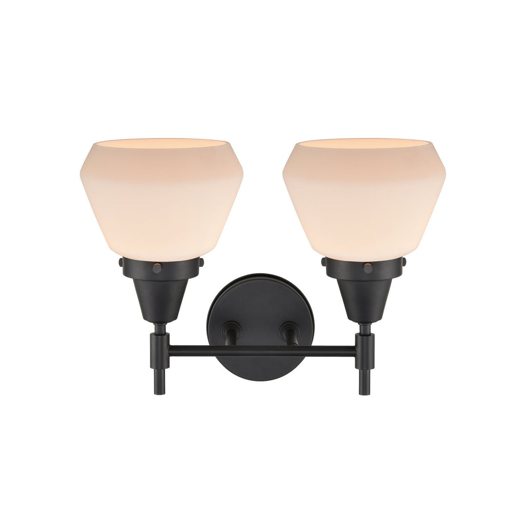 Innovations Caden 447-2W-BK-G171 Bath Vanity Light 16 in. wide - Matte Black