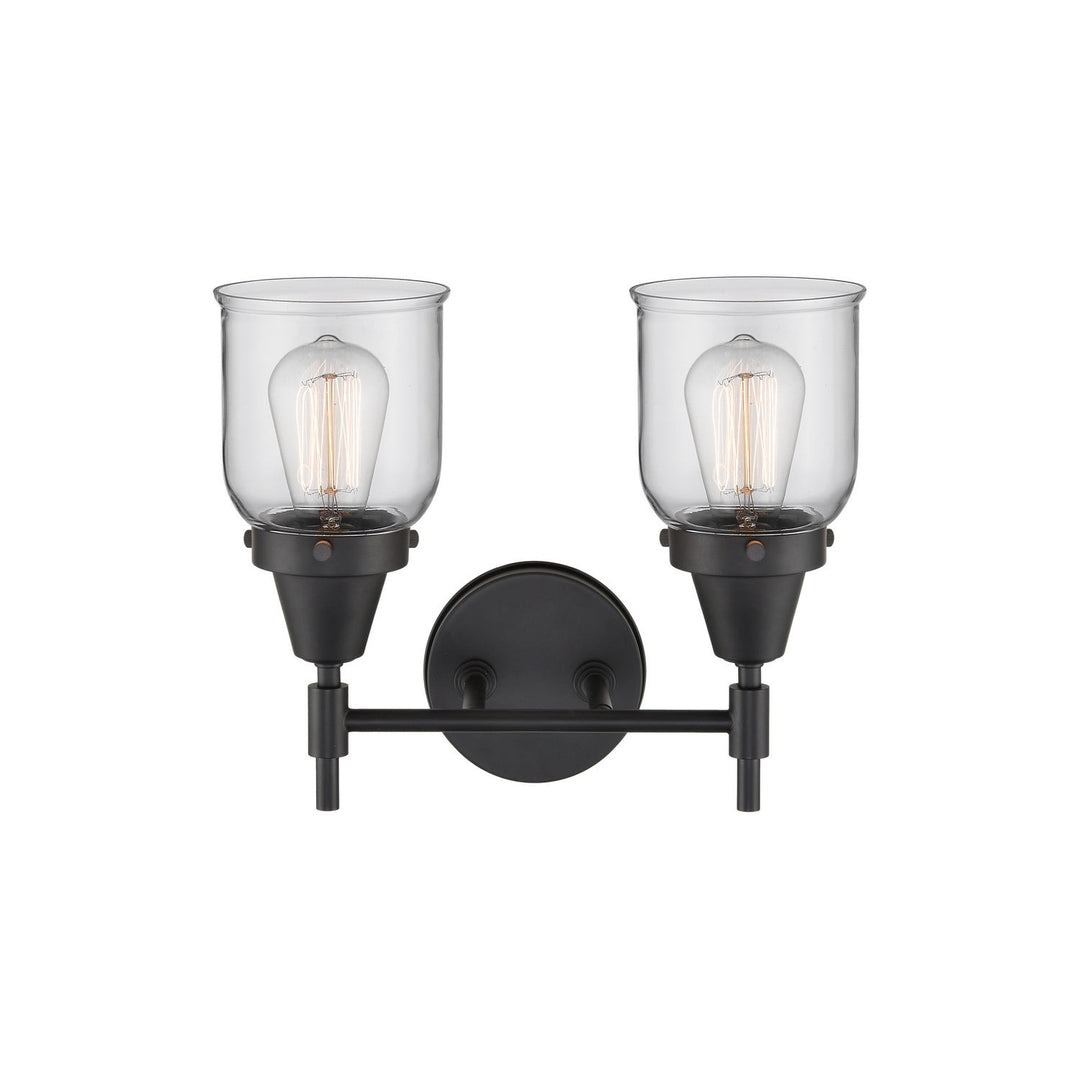 Innovations Caden 447-2W-BK-G52 Bath Vanity Light 14 in. wide - Matte Black