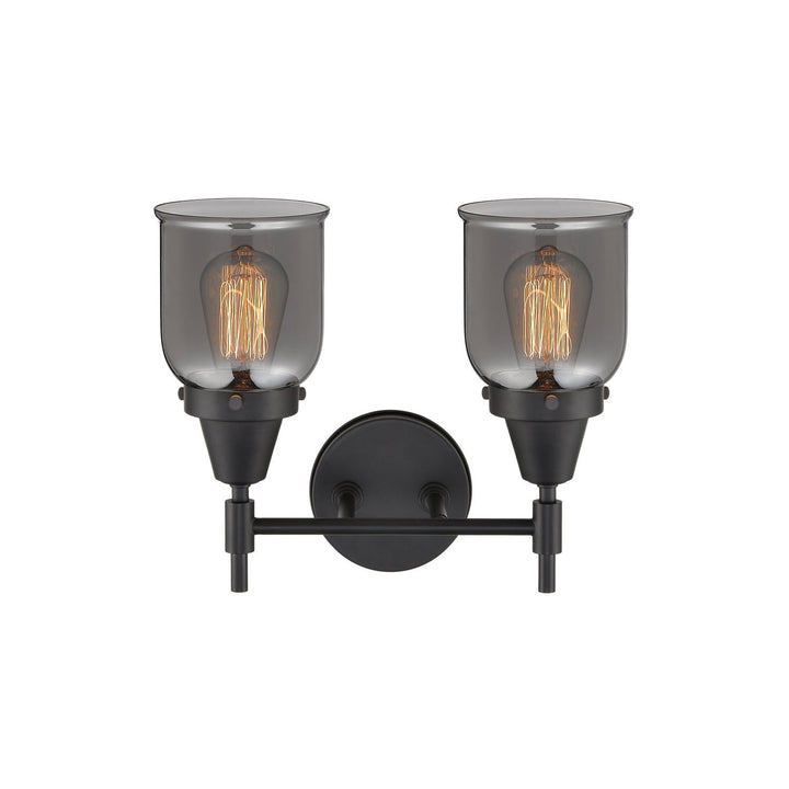 Innovations Caden 447-2W-BK-G53 Bath Vanity Light 14 in. wide - Matte Black