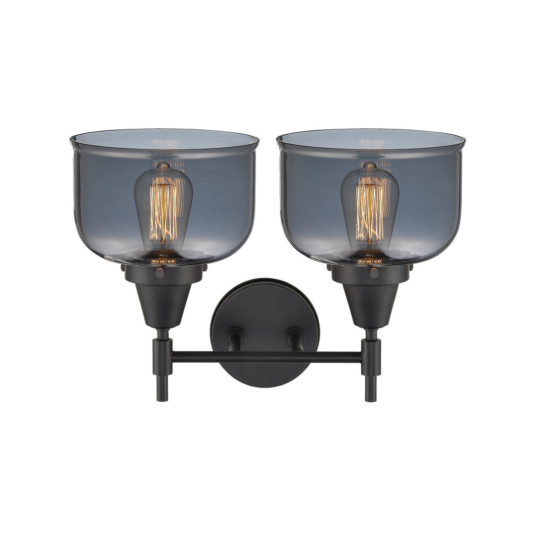 Innovations Caden 447-2W-BK-G73 Bath Vanity Light 17 in. wide - Matte Black