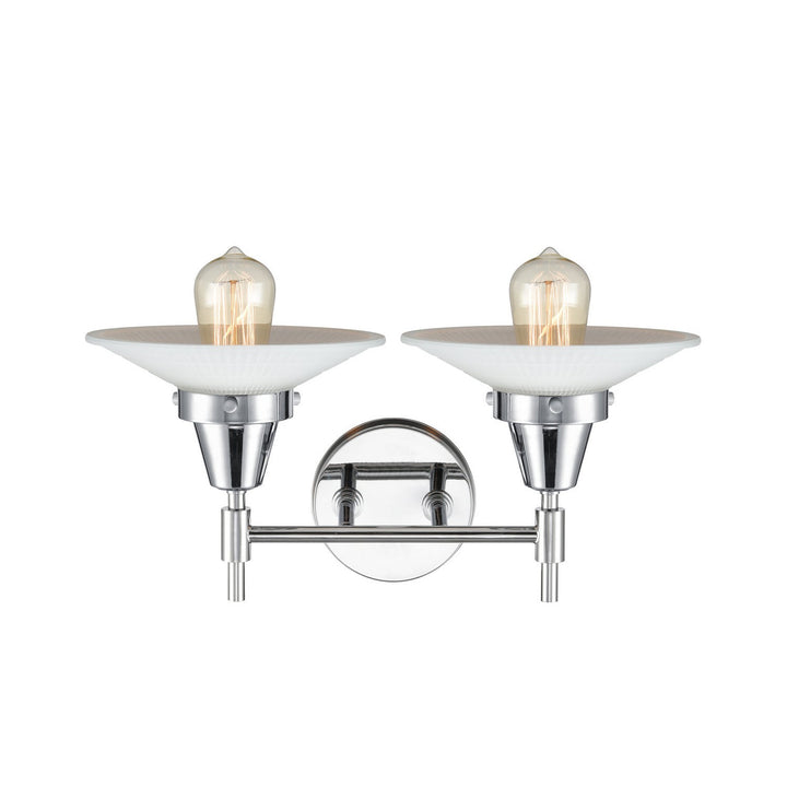 Innovations Caden 447-2W-PC-G1 Bath Vanity Light 18 in. wide - Polished Chrome