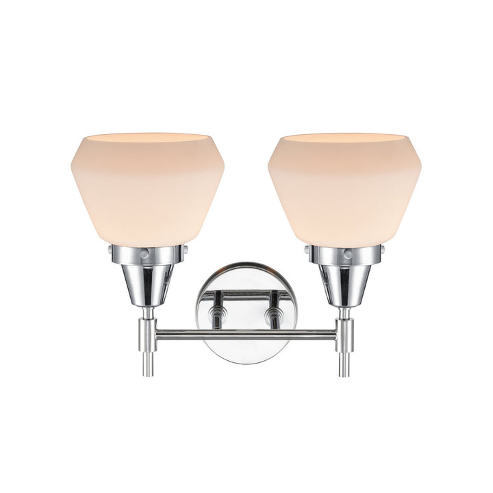 Innovations Caden 447-2W-PC-G171-LED Bath Vanity Light 16 in. wide - Polished Chrome