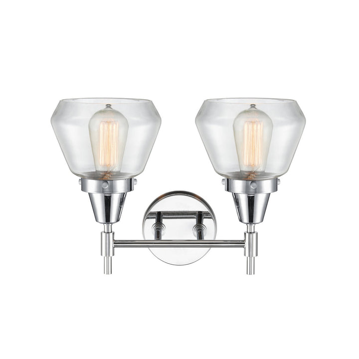 Innovations Caden 447-2W-PC-G172-LED Bath Vanity Light 16 in. wide - Polished Chrome