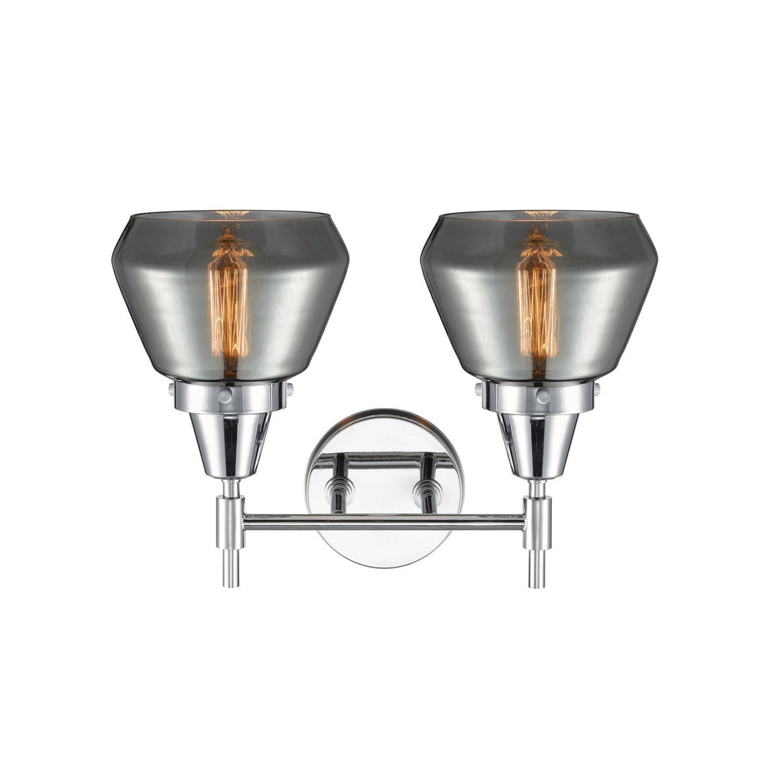 Innovations Caden 447-2W-PC-G173-LED Bath Vanity Light 16 in. wide - Polished Chrome