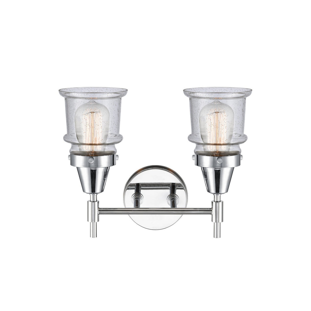Innovations Caden 447-2W-PC-G184S Bath Vanity Light 15 in. wide - Polished Chrome