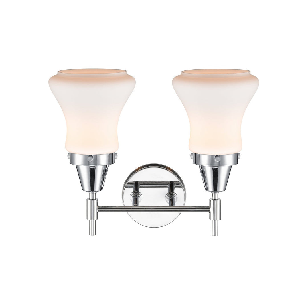 Innovations Caden 447-2W-PC-G191 Bath Vanity Light 15 in. wide - Polished Chrome