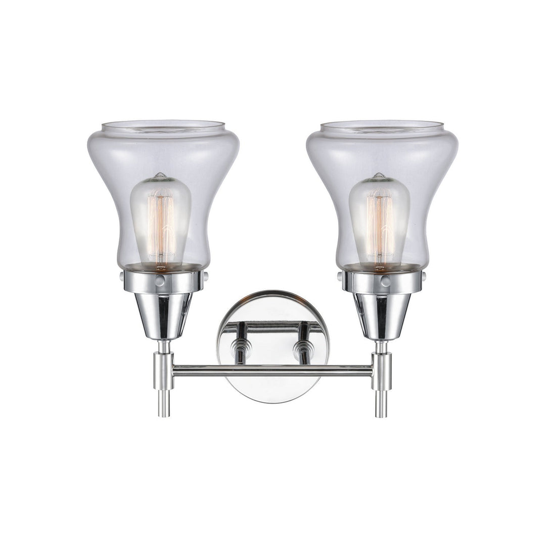 Innovations Caden 447-2W-PC-G192 Bath Vanity Light 15 in. wide - Polished Chrome