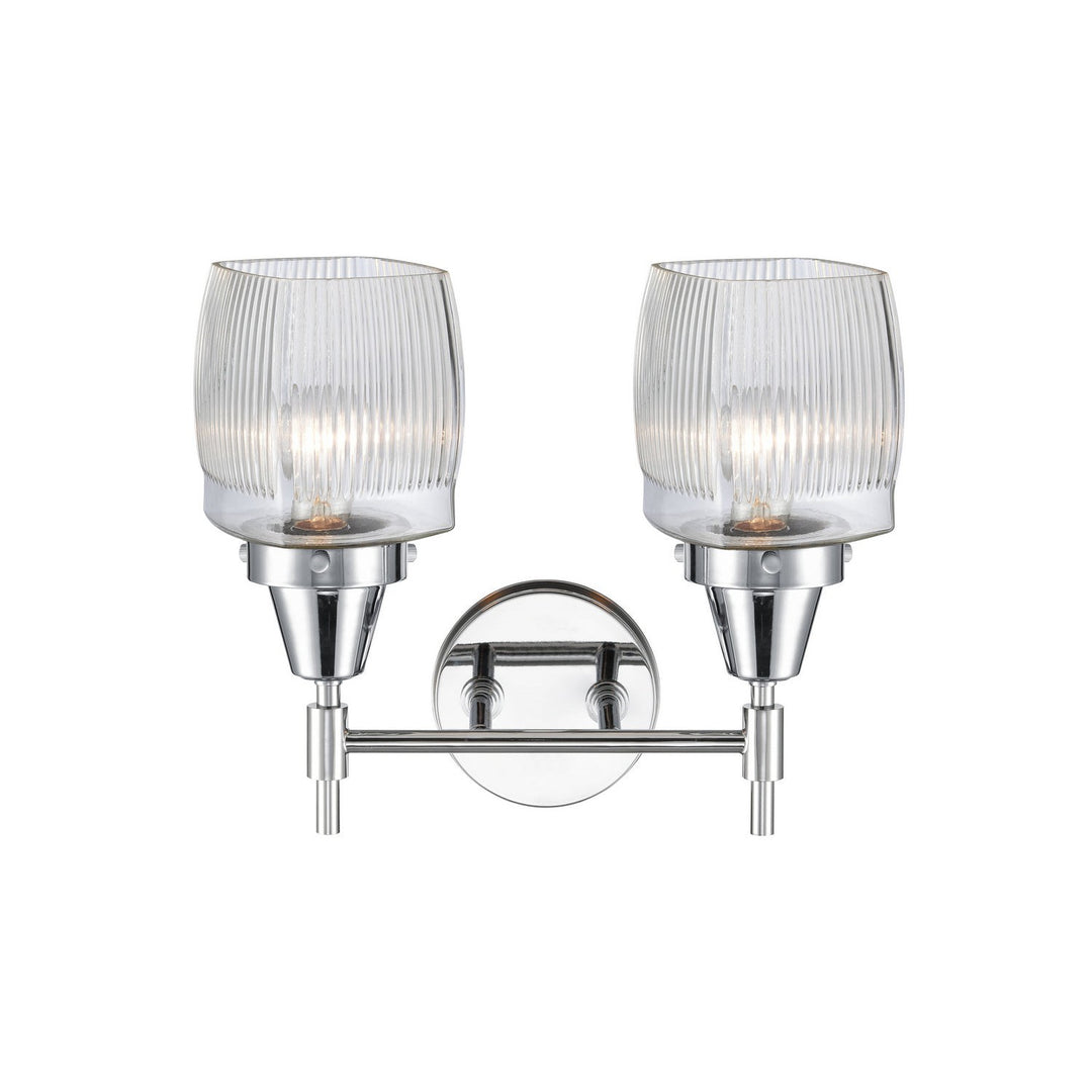 Innovations Caden 447-2W-PC-G302-LED Bath Vanity Light 15 in. wide - Polished Chrome