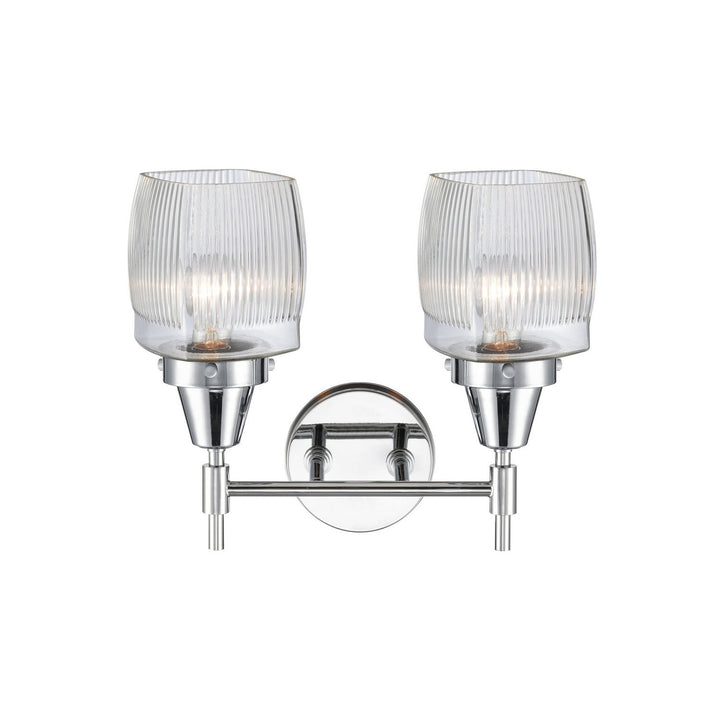 Innovations Caden 447-2W-PC-G302-LED Bath Vanity Light 15 in. wide - Polished Chrome