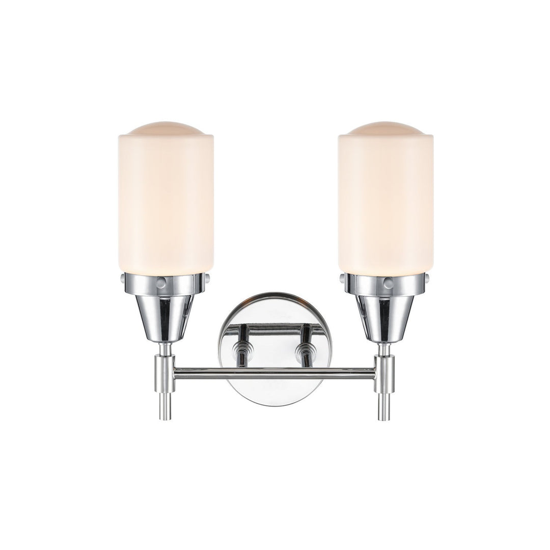 Innovations Caden 447-2W-PC-G311 Bath Vanity Light 14 in. wide - Polished Chrome