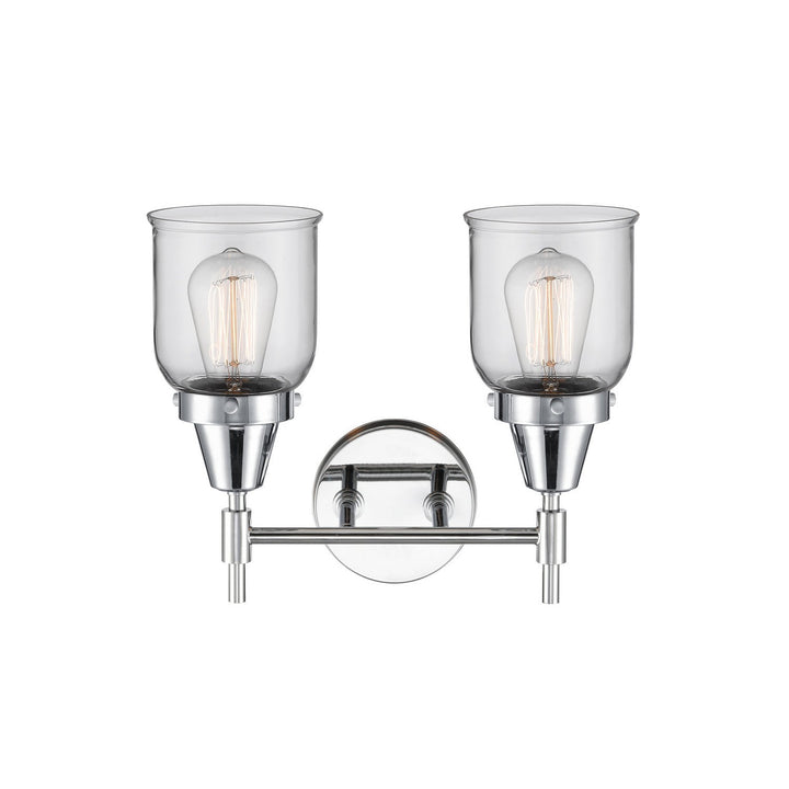 Innovations Caden 447-2W-PC-G52 Bath Vanity Light 14 in. wide - Polished Chrome