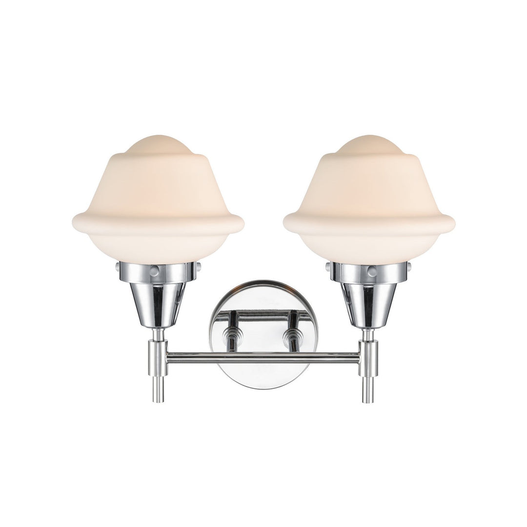 Innovations Caden 447-2W-PC-G531 Bath Vanity Light 17 in. wide - Polished Chrome