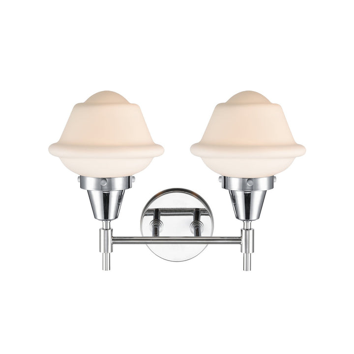 Innovations Caden 447-2W-PC-G531 Bath Vanity Light 17 in. wide - Polished Chrome