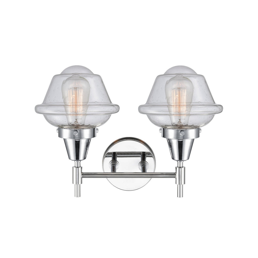 Innovations Caden 447-2W-PC-G534 Bath Vanity Light 17 in. wide - Polished Chrome