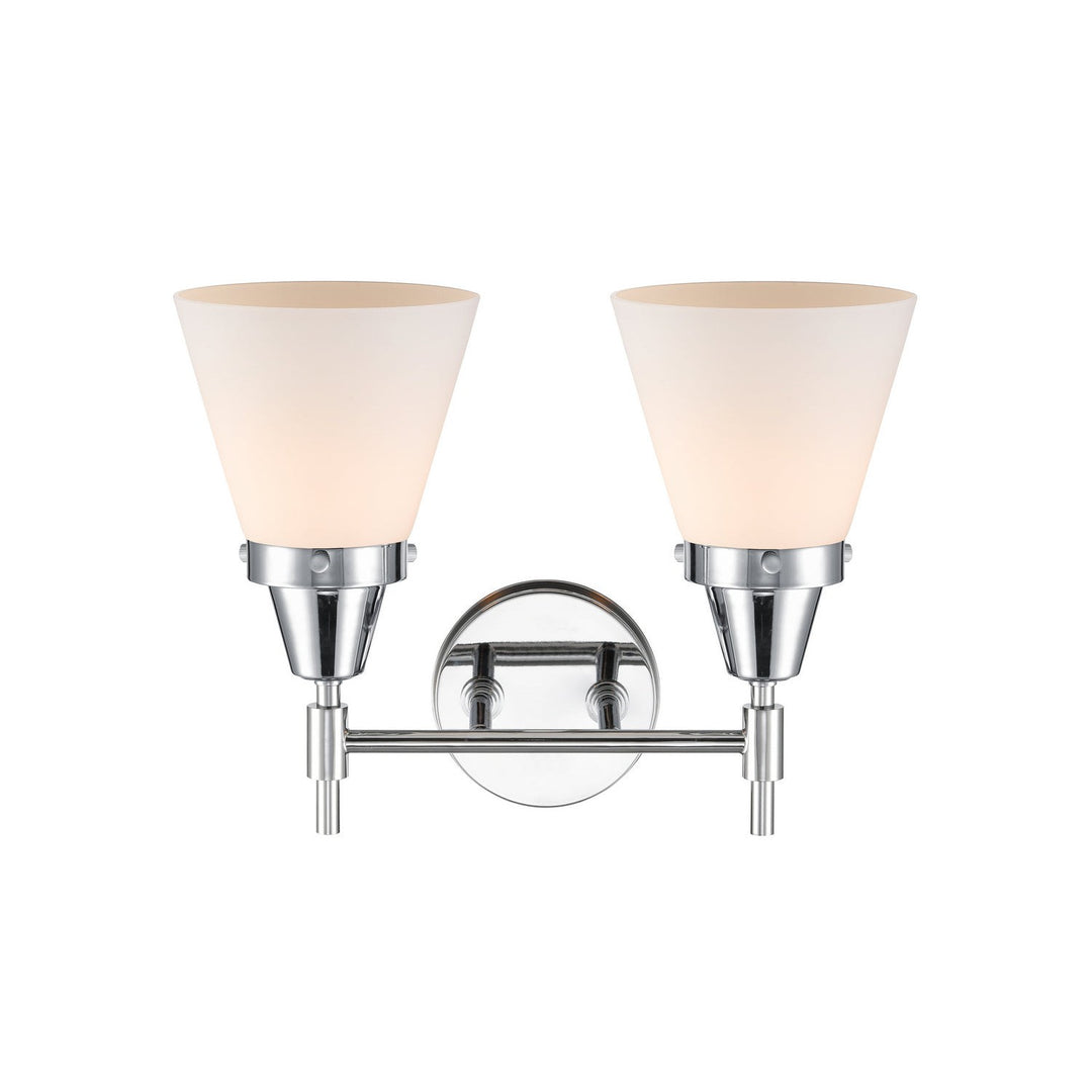Innovations Caden 447-2W-PC-G61 Bath Vanity Light 16 in. wide - Polished Chrome
