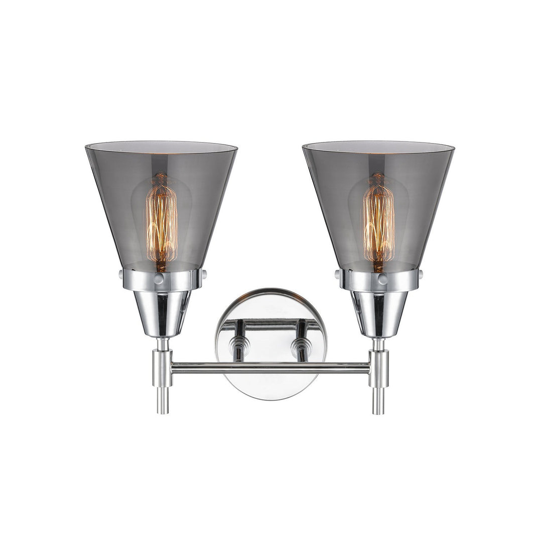 Innovations Caden 447-2W-PC-G63 Bath Vanity Light 16 in. wide - Polished Chrome