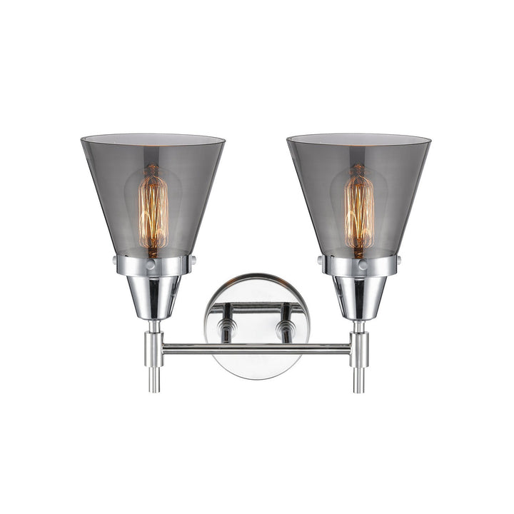 Innovations Caden 447-2W-PC-G63 Bath Vanity Light 16 in. wide - Polished Chrome