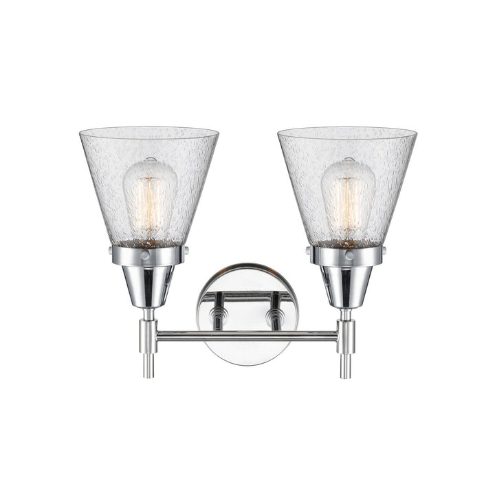 Innovations Caden 447-2W-PC-G64 Bath Vanity Light 16 in. wide - Polished Chrome