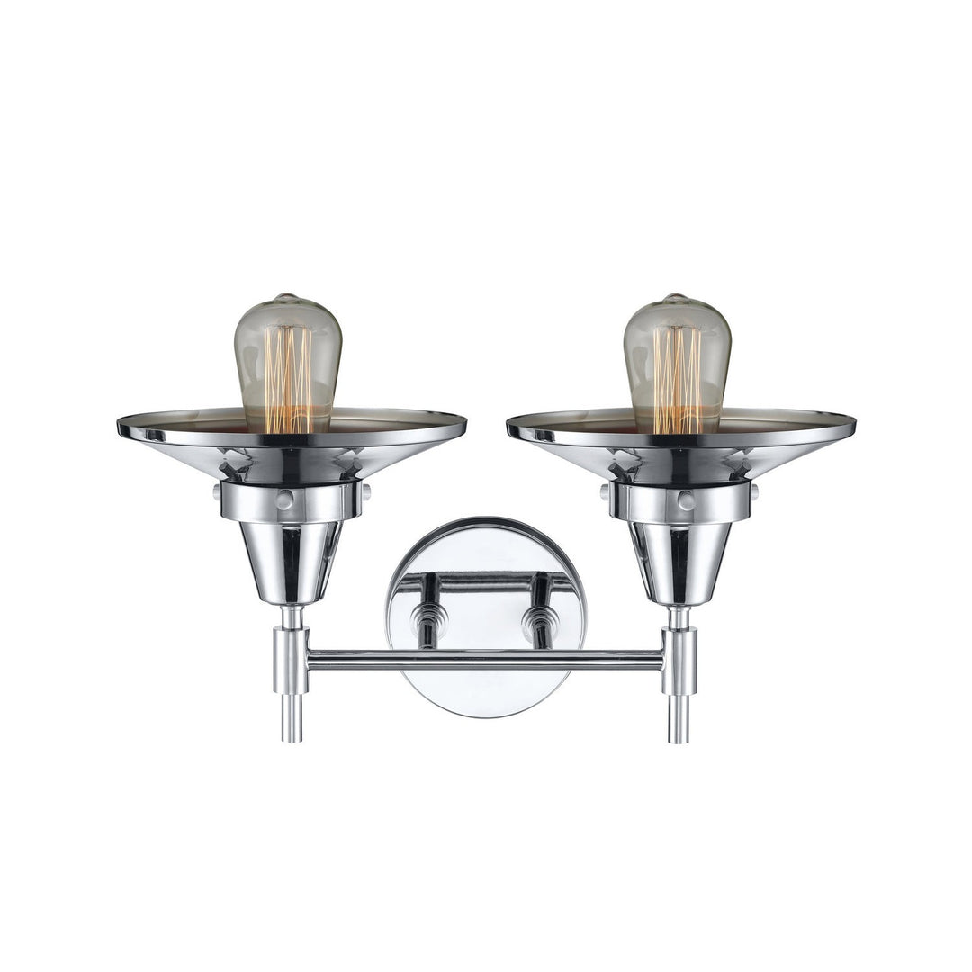 Innovations Caden 447-2W-PC-M7-PC-LED Bath Vanity Light 17 in. wide - Polished Chrome