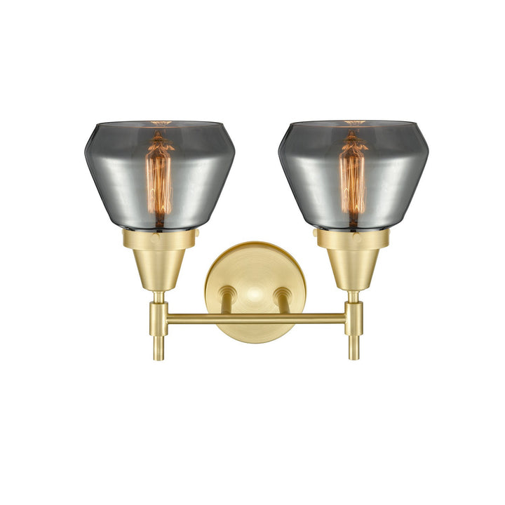 Innovations 447-2W-SB-G173 Bath Vanity Light 16 in. wide - Satin Brass