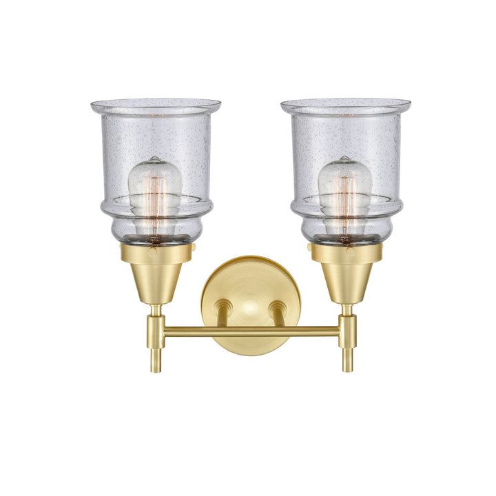 Innovations 447-2W-SB-G184 Bath Vanity Light 15 in. wide - Satin Brass