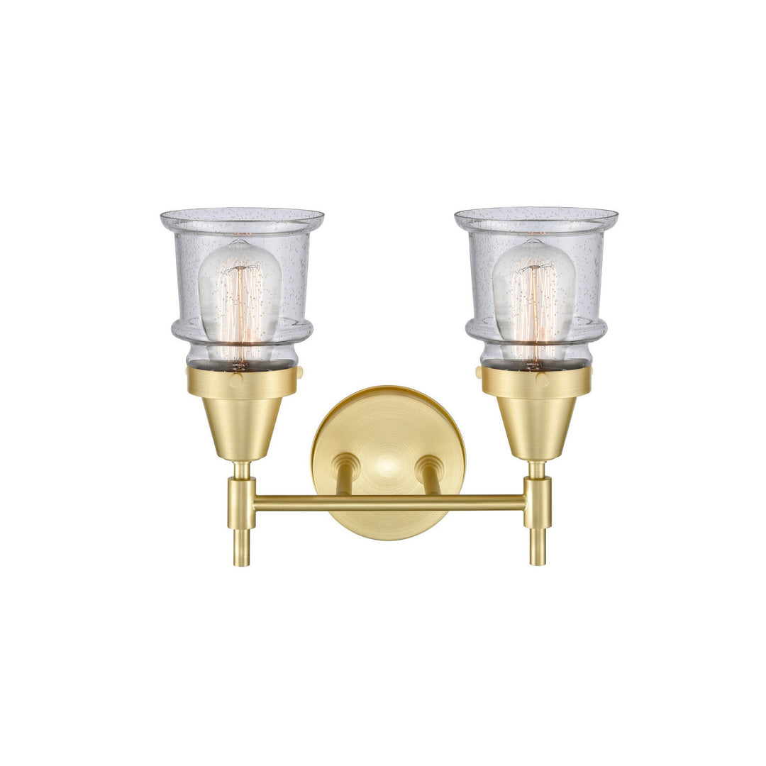 Innovations 447-2W-SB-G184S Bath Vanity Light 15 in. wide - Satin Brass