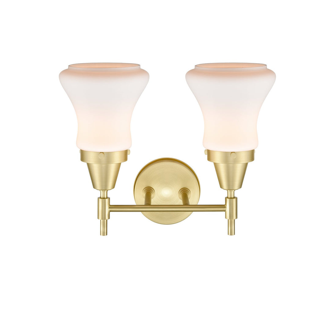 Innovations 447-2W-SB-G191-LED Bath Vanity Light 15 in. wide - Satin Brass