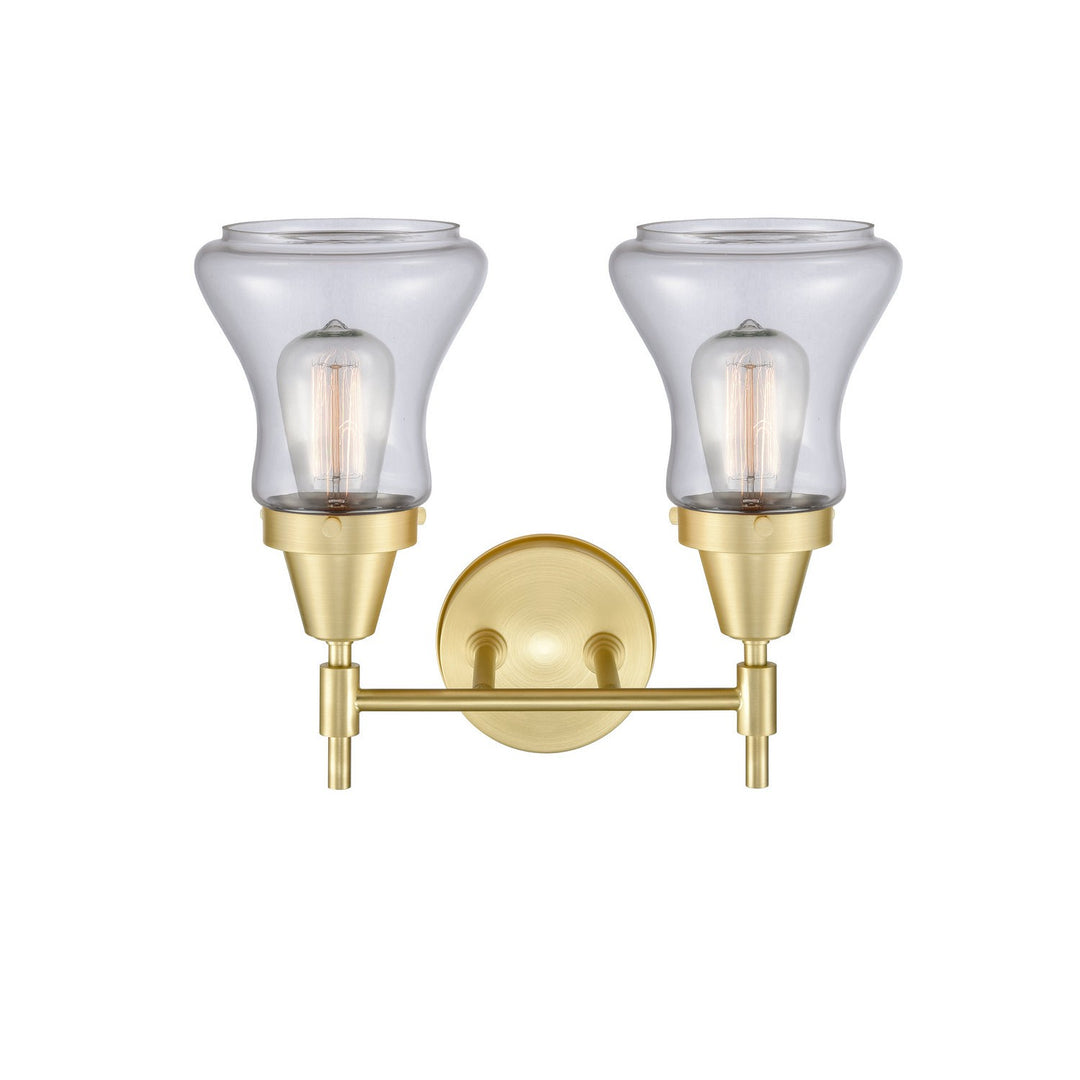 Innovations 447-2W-SB-G192-LED Bath Vanity Light 15 in. wide - Satin Brass